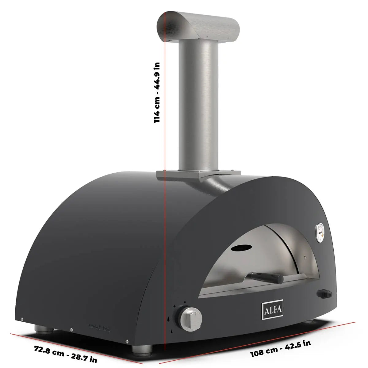 ALFA  MODERNO 3 Pizze