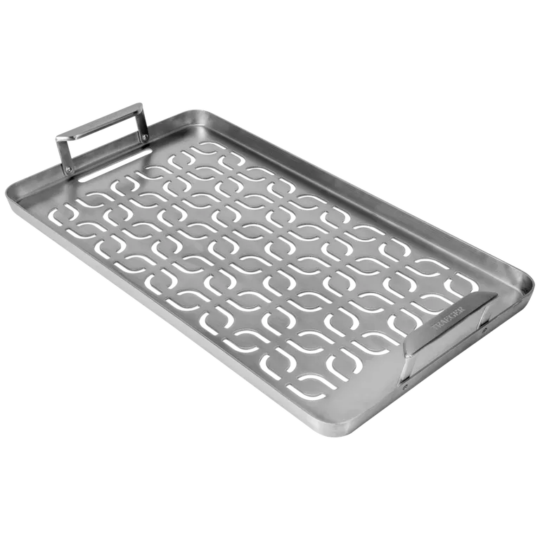 Traeger ModiFIRE® Edelstahl-Grillplatte für Fisch und Gemüse