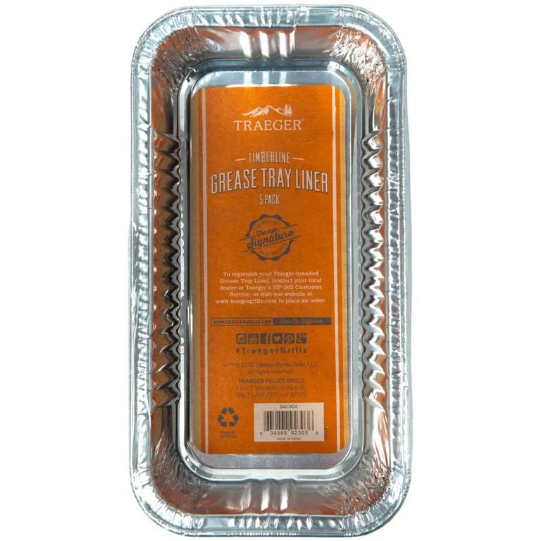 Traeger Timberline Fettpfanneneinlage - 5er Pack