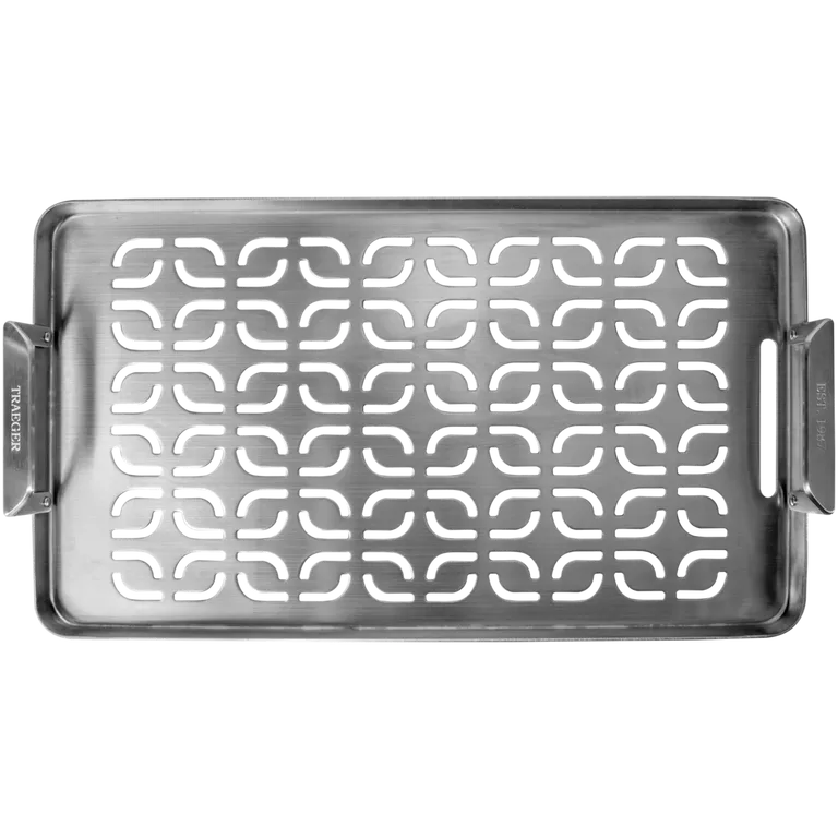 Traeger ModiFIRE® Edelstahl-Grillplatte für Fisch und Gemüse