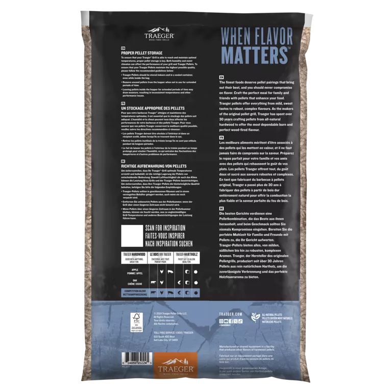 Traeger Competition Blend Holzpellets FSC®