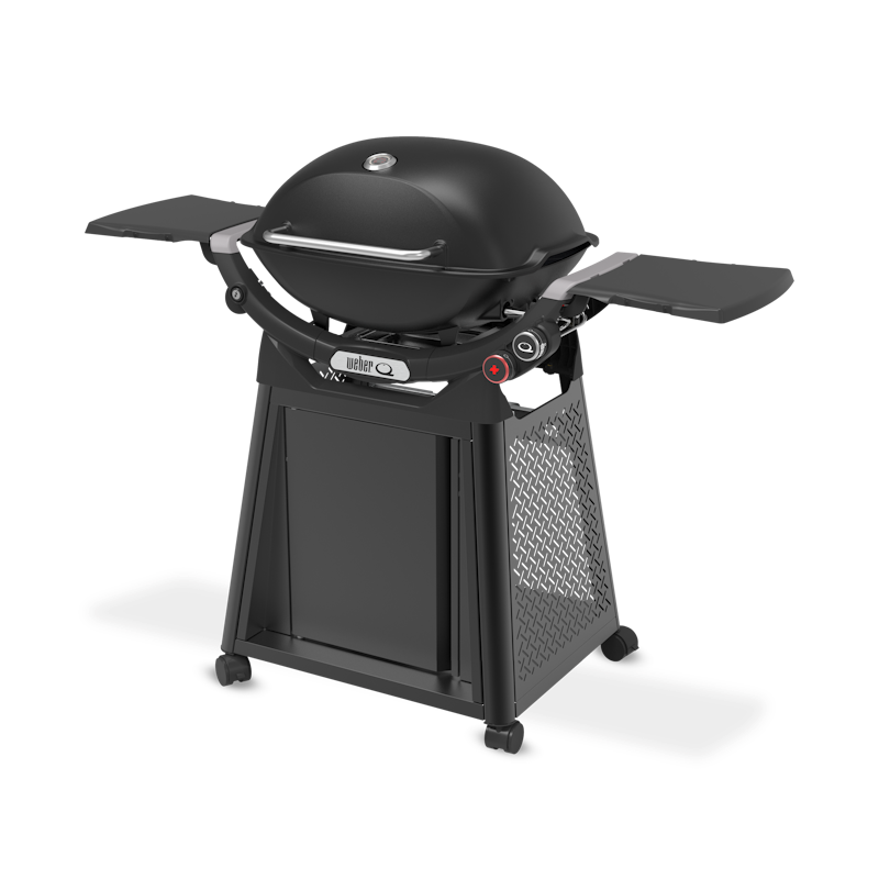 Q 3200N+ Gasgrill mit Premium-Rollwagen