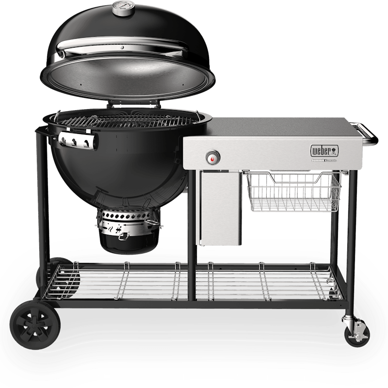 Summit® Kamado S6 Holzkohlegrill-Center