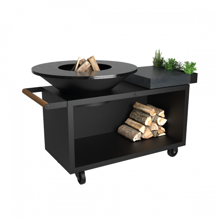OFYR Island Black 100 PRO Keramik Dunkelgrau