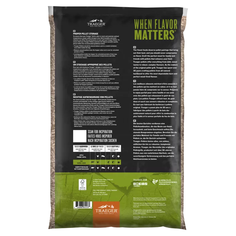 Traeger Eichen Holzpellets FSC®