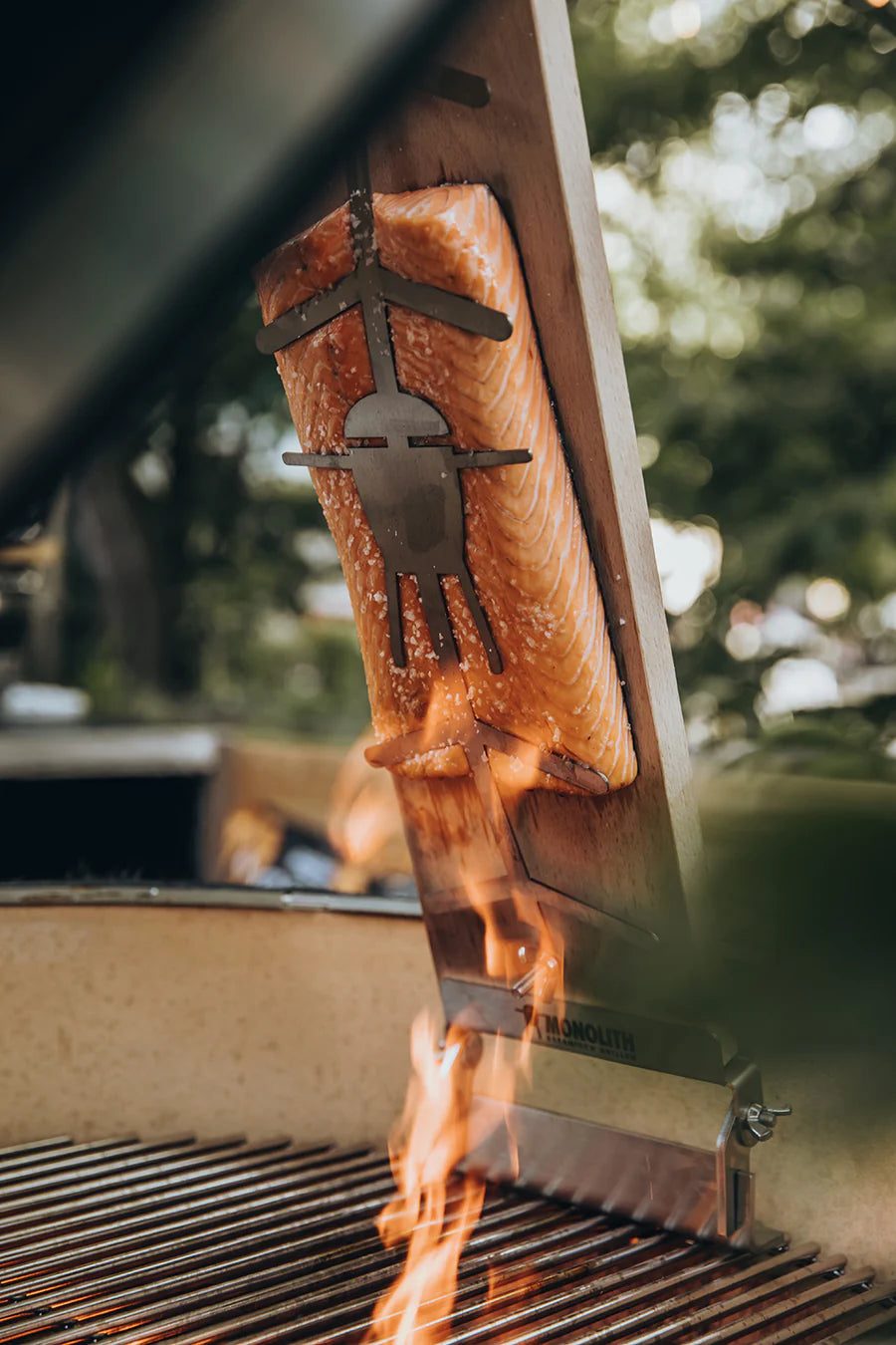 Monolith Flammlachsbrett