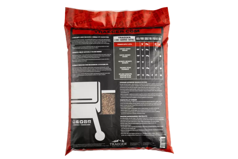 Traeger Apfel BBQ Holzpellets
