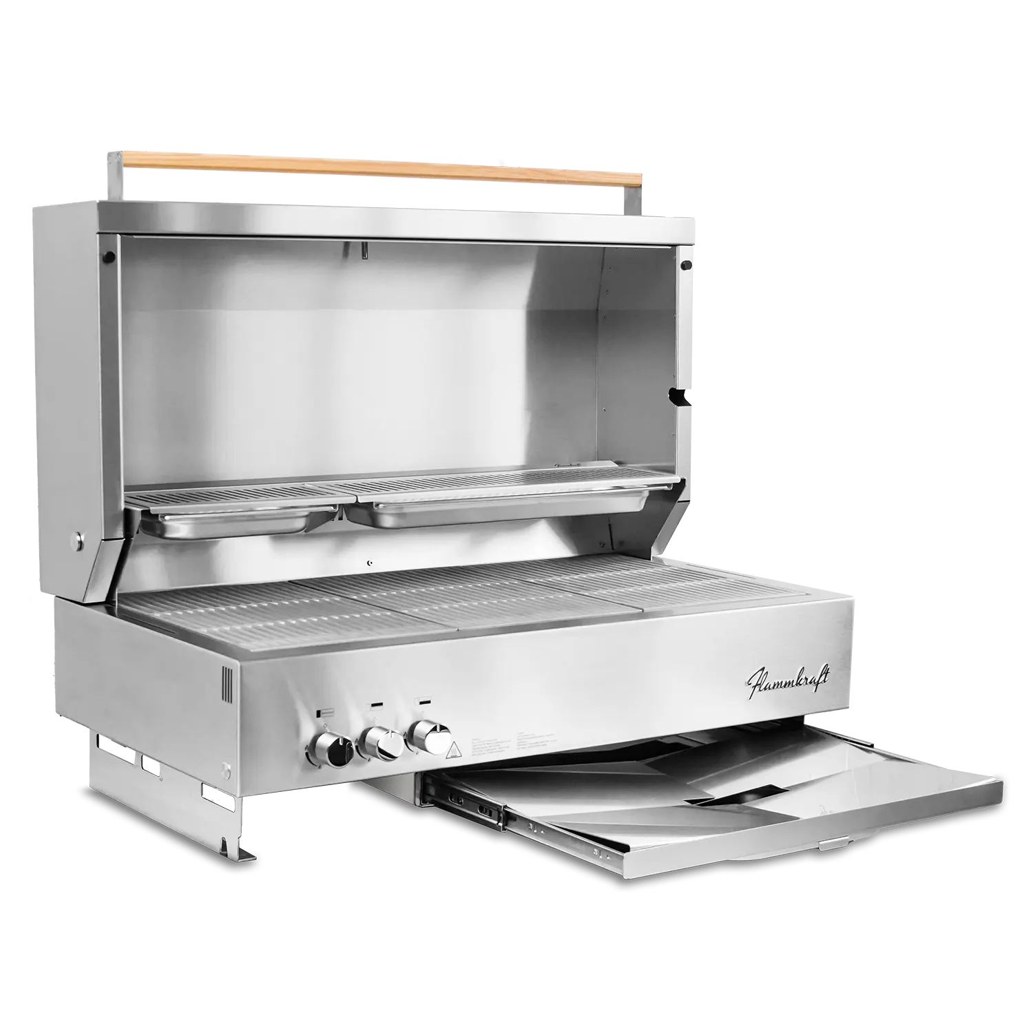 Flammkraft BLOCK D (Gen. 5) Einbaugrill