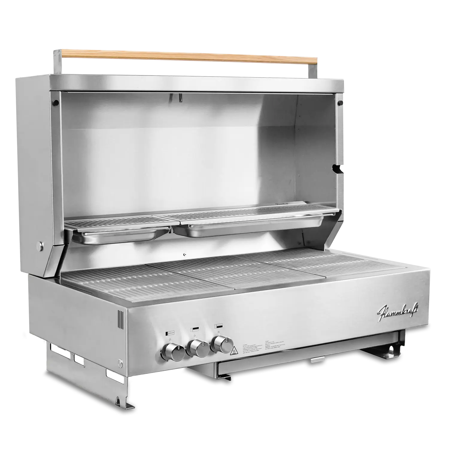 Flammkraft BLOCK D (Gen. 5) Einbaugrill
