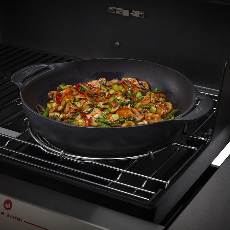 WEBER CRAFTED Wok & Dampfgarer