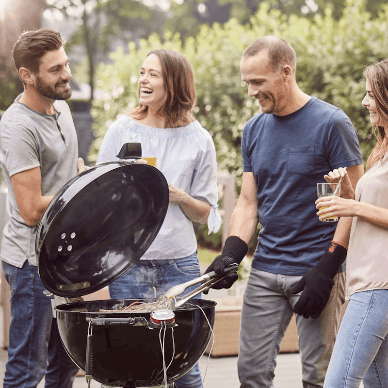 Master-Touch GBS Premium E-5770 Holzkohlegrill Ø 57 cm