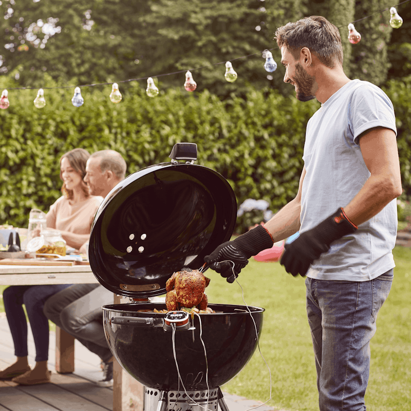 Master-Touch GBS Premium E-5770 Holzkohlegrill Ø 57 cm