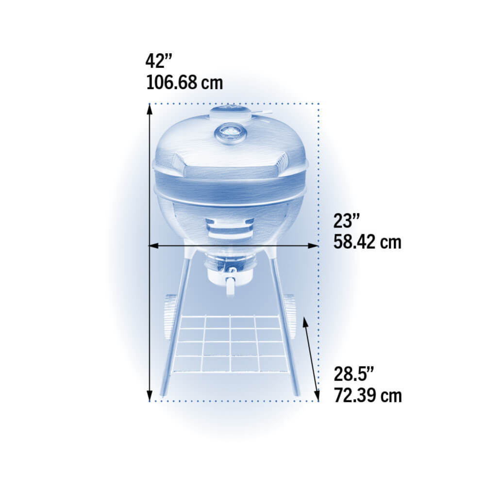 PRO22 Holzkohle Kugelgrill