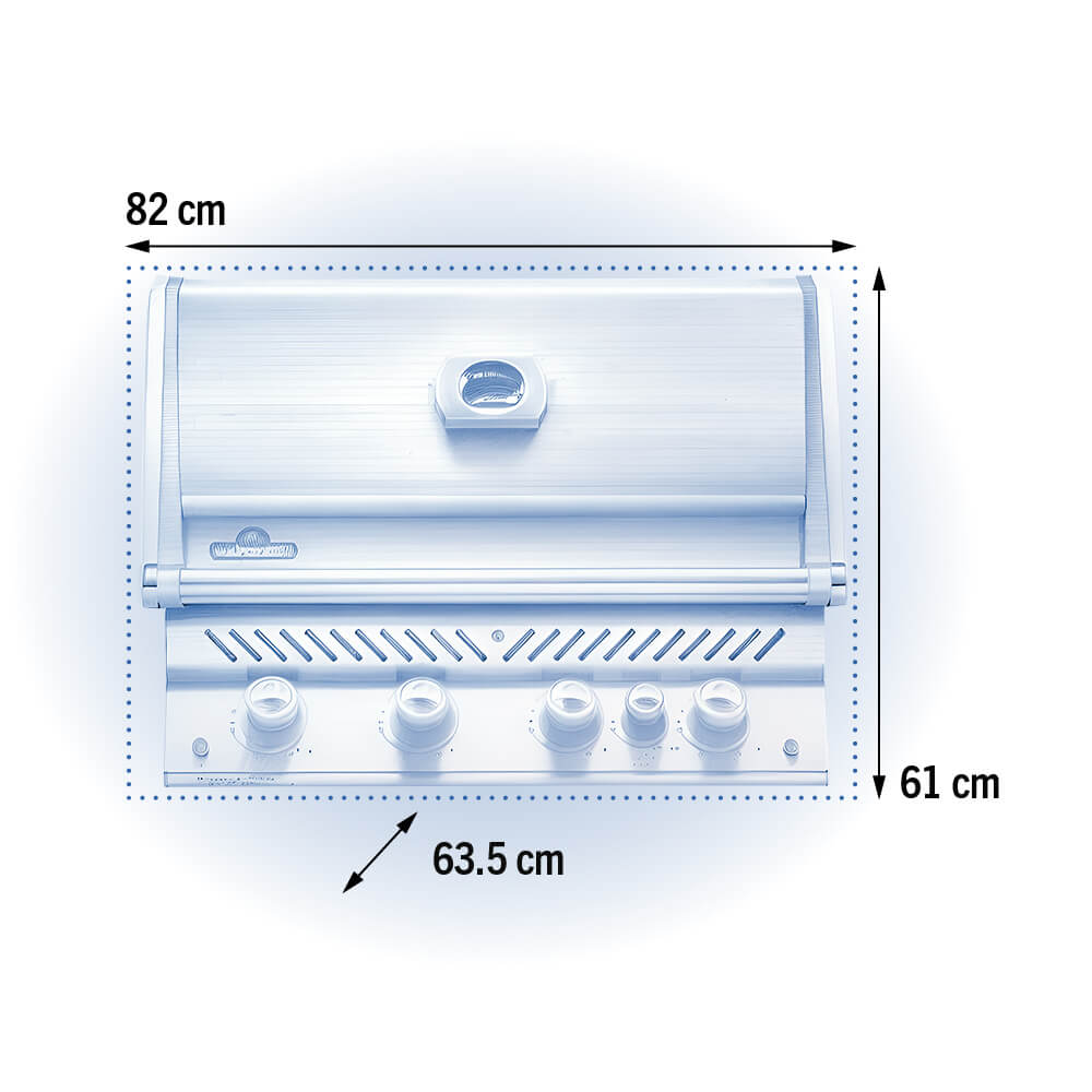 Einbaugrillaufsatz PRESTIGE PRO™ 500 RB